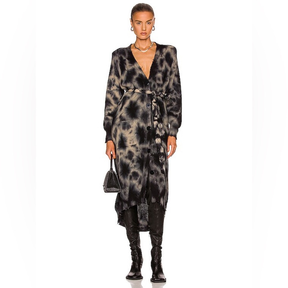 SEROYA Amanda Sweater Dress in Tie Dye size XS